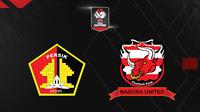 Piala Menpora 2021: Persik Kediri vs Madura United. (Bola.com/Dody Iryawan)