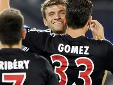 Mario Gomez dkk (© AFP 2011)