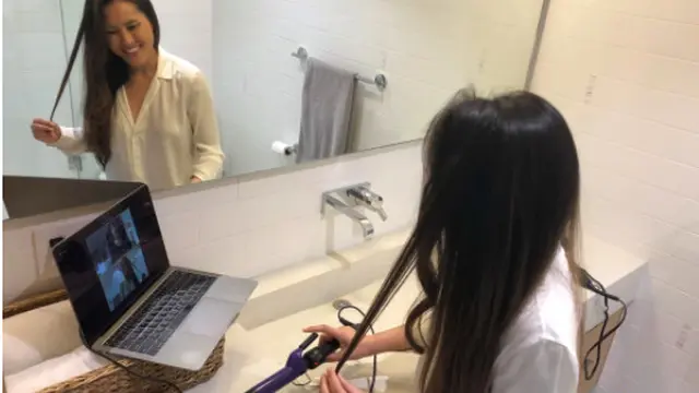 Menikah di Tengah Pandemi Corona, Wanita Ini Sewa Penata Rambut Virtual