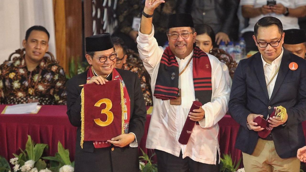3. Pramono Anung - Rano Karno (Nomor Urut 3)