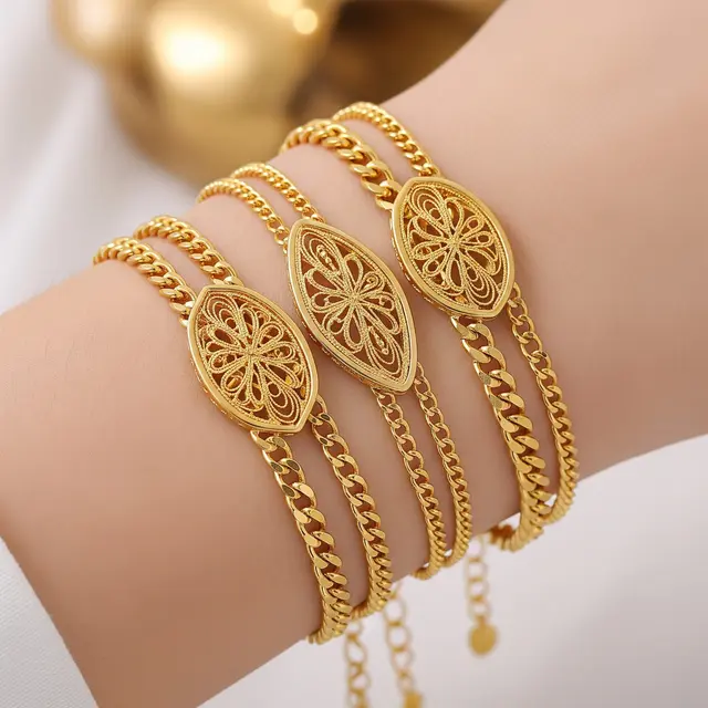 Model Gelang Emas Keroncong Terbaru