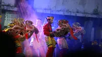 Festival musik patrol dan kuntulan di Banyuwangi berlangsung meriah (Istimewa)