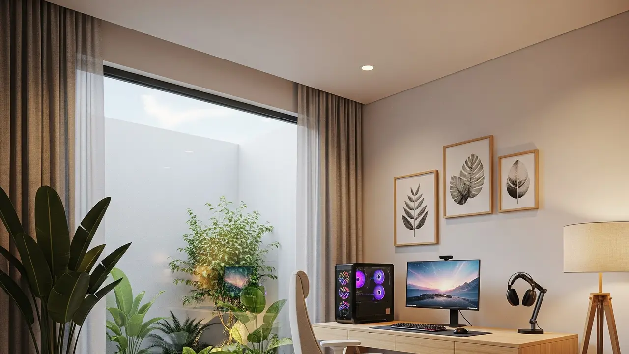 Model Rumah Type 36 dengan Area Gaming Room Multifungsi