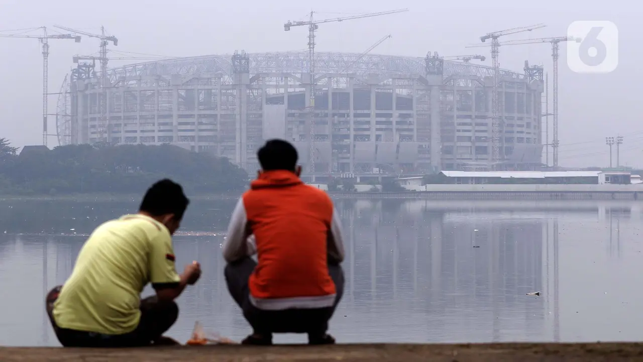 Melihat Progres Pembangunan JIS dari Waduk Cincin