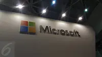 Papan Nama Booth Microsoft di Computex 2017. Liputan6.com/Mochamad Wahyu Hidayat