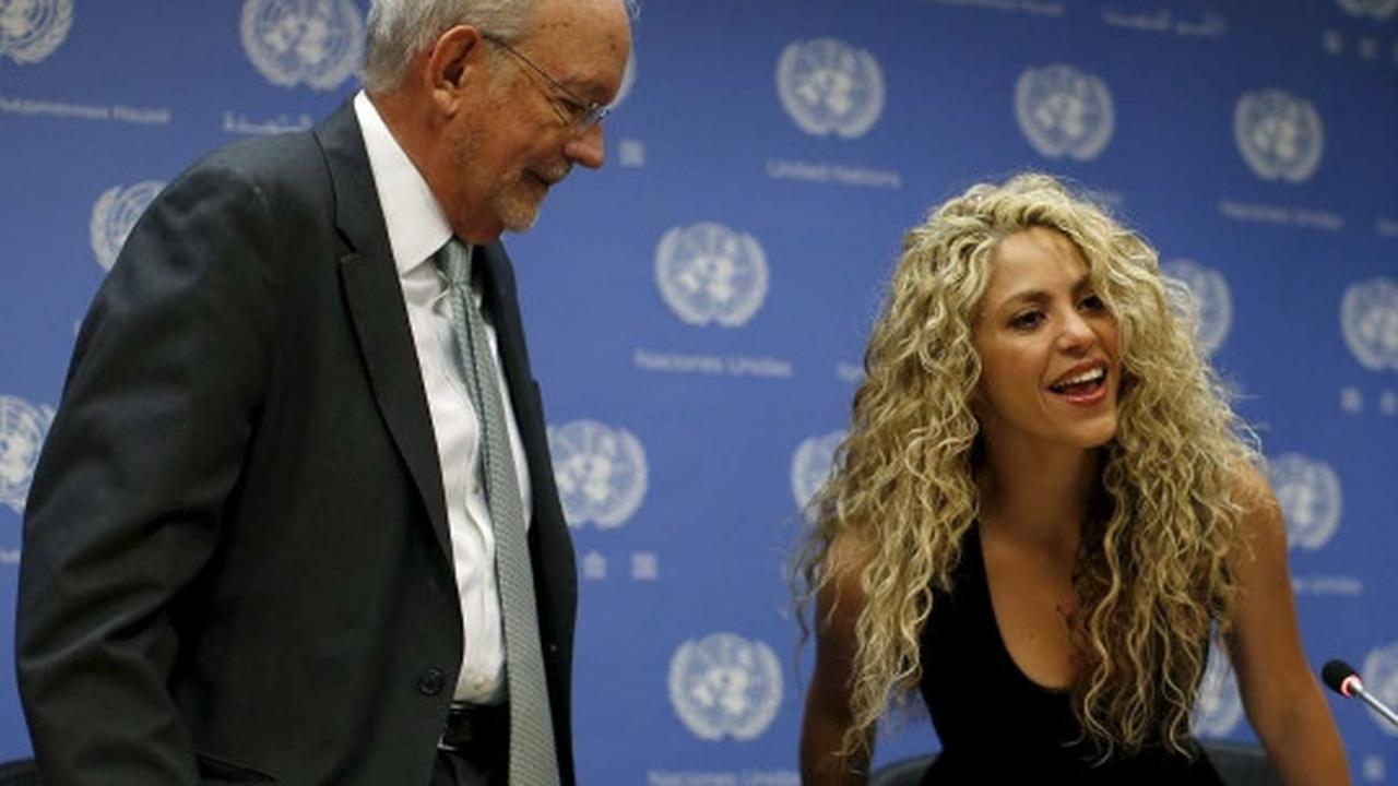 Minta investasi untuk Paud, penyanyi seksi Shakira ke markas PBB