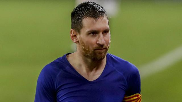 FOTO: Reaksi Lionel Messi CS Usai Dihajar Sevilla di Copa del Rey