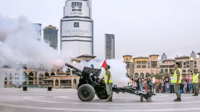 2. Menyaksikan Dentuman Meriam Ramadan di Burj Khalifa dan Expo City Dubai