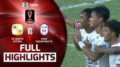 Berita video highlights laga Grup B Piala Presiden 2022 antara Barito Putera melawan RANS Nusantara FC yang berakhir dengan skor 1-1, Selasa (14/6/2022) sore hari WIB.