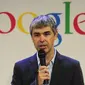 Pendiri Google, Larry Page. Foto: AFP