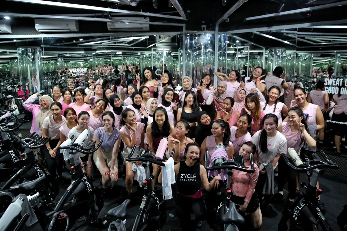 Serunya Olahraga dan Membangun Koneksi Baru di Fimelahood Fit & Fun: Indoor Cycling Day