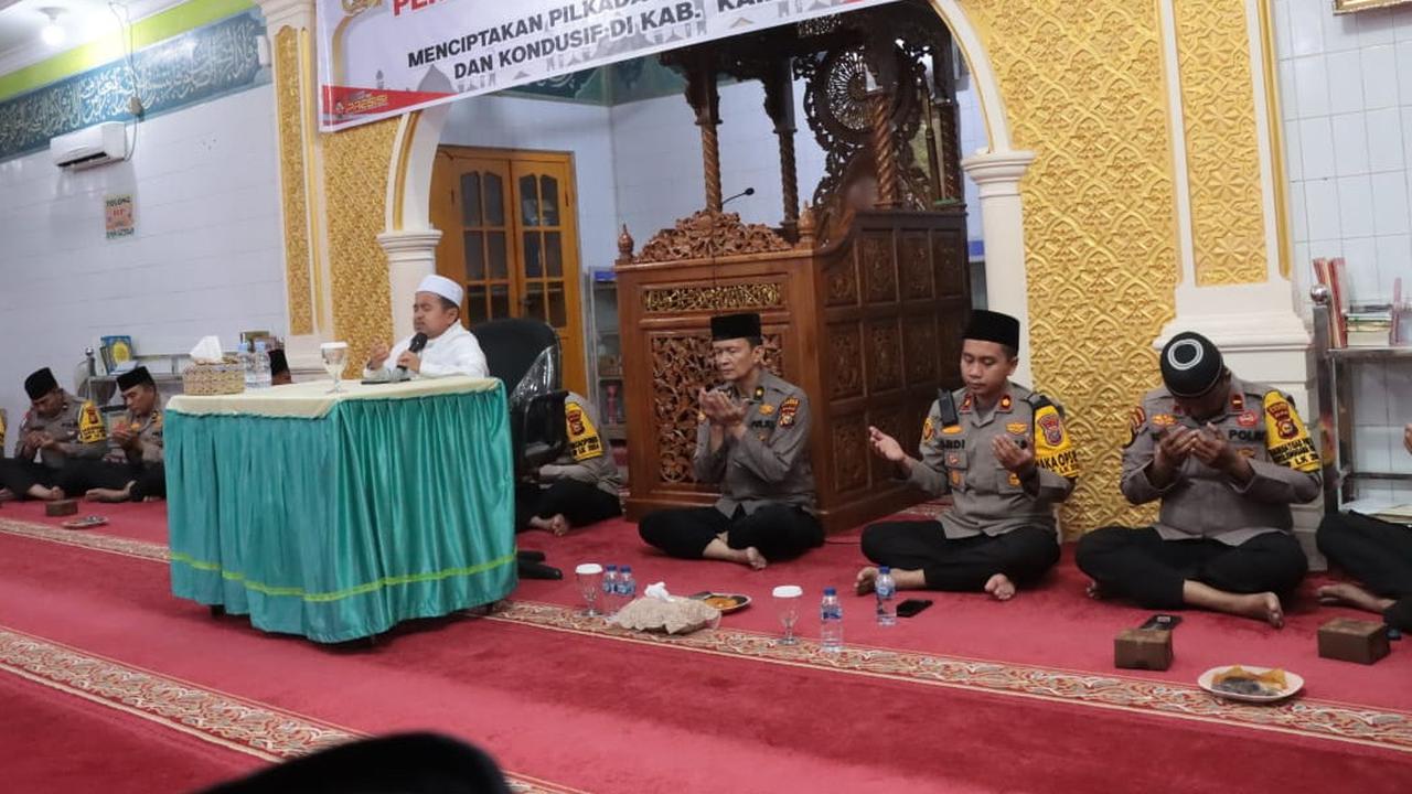 Gelar Doa Bersama, Polisi Serukan Masyarakat Jaga Persatuan meski Beda Pilihan di Pilkada
