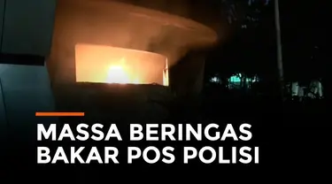 pos dibakar