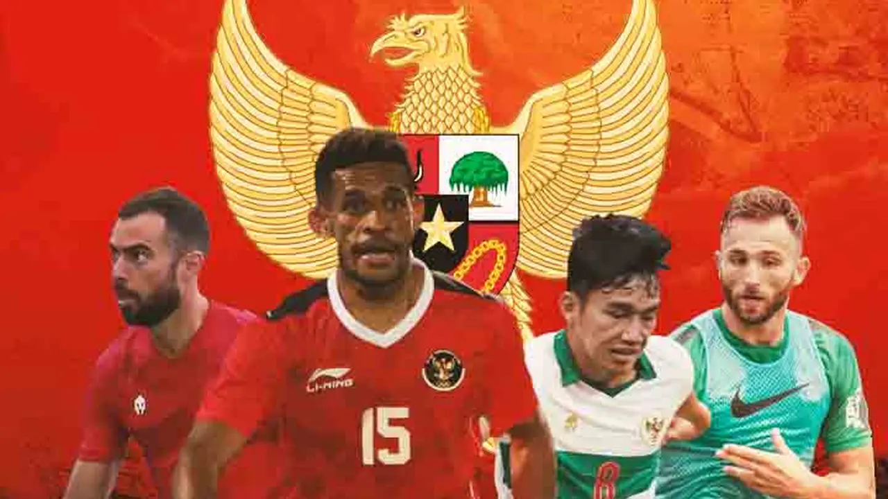 Timnas Indonesia - Jordi Amat, Ricky Kambuaya, Witan Sulaeman, Ilija Spasojevic