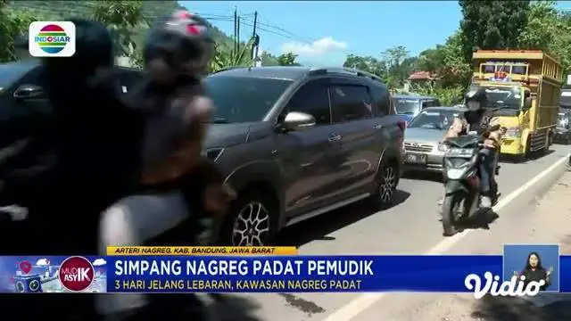 Perbarui informasi Anda bersama Fokus edisi (07/04) dengan pilihan topik-topik sebagai berikut, Ribuan Pemotor Padati Pelabuhan Ciwandan, Kereta Whoosh Dipadati Pemudik, Jalur Pantura Kaligawe Kebanjiran, Lalin di Tol Cipali Mulai Km 84 Padat.