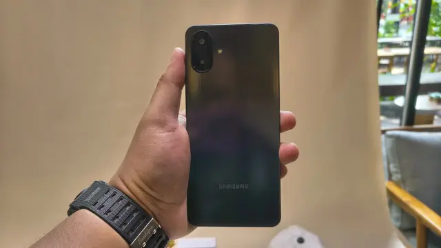 Hands-on Screen Samsung Galaxy A07.