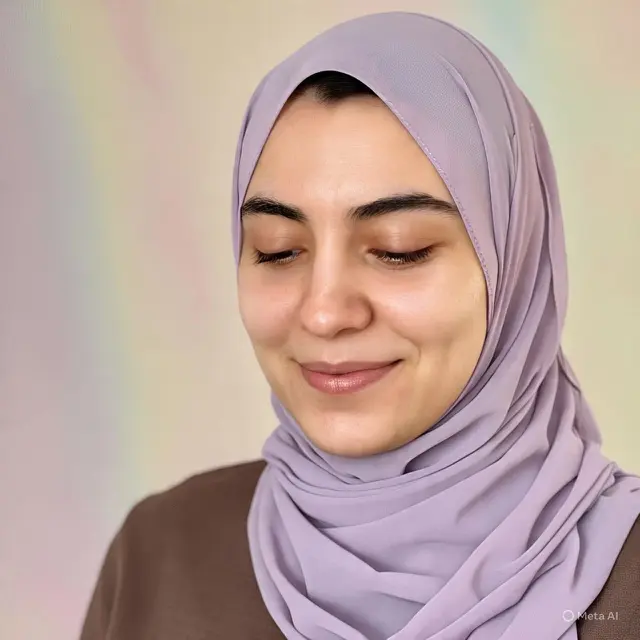 Warna Jilbab yang Cocok Dipadukan dengan Baju Cokelat (Sumber: Meta AI)