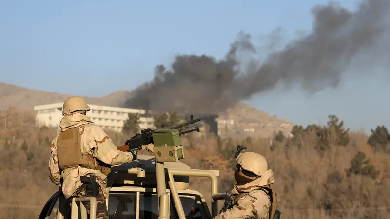 Kelompok Bersenjata Serang Hotel Mewah di Afghanistan