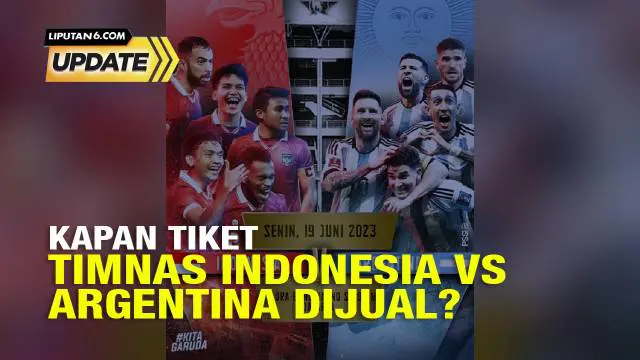 Ketua Umum PSSI Erick Thohir memastikan timnas Indonesia akan bertanding melawan Argentina di Stadion Utama Gelora Bung Karno (SUGBK), pada 19 Juni 2023. Ia mengatakan kedatangan timnas Argentina ini adalah momen bersejarah bagi Indonesia dan akan le...