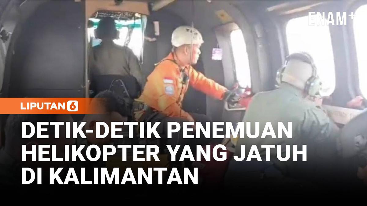Bangkai Helikopter Ditemukan Di Hutan Sekadau, 8 Korban Dicari
