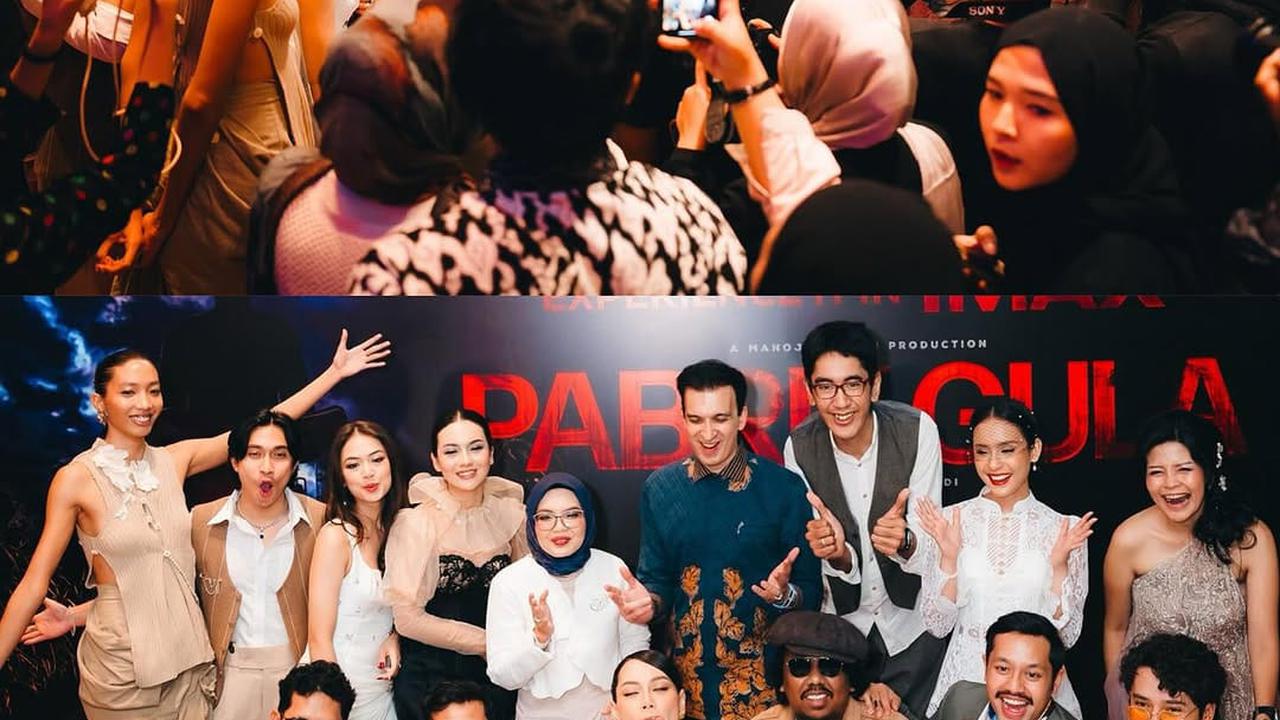 Potret Erika Carlina Hadir di Gala Premier Film 'PABRIK GULA', Oufitnya Keren dan Tak Pernah Gagal