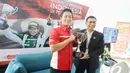 Race Monaco yang dimenangkannya ini adalah race ketiga. Rio mengaku dalam race ini beratnya turun 2 kg (Liputan6.com/Faizal Fanani).