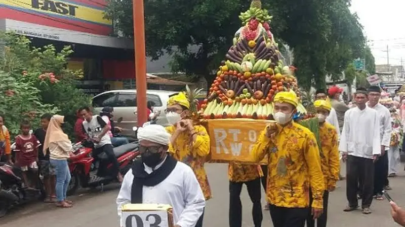 Kirab Ancak Agung di Situbondo dalam rangka peringatan Maulid Nabi Muhammad SAW (Istimewa)