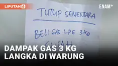 Gas 3 Kg Langka, Penjual Mie Ayam Sempat Berhenti Jualan