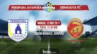 Jadwal Liga 1 2017, Persipura Jayapura Vs Sriwijaya FC. (Bola.com/Dody Iryawan)