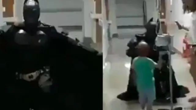 Demi Wujudkan Keinginan Pasiennya, Dokter Baik Hati Rela Pakai Kostum Batman