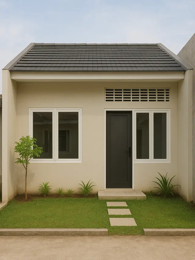 Desain Rumah Minimalis Rp50 Jutaan (Foto: ChatGPT)