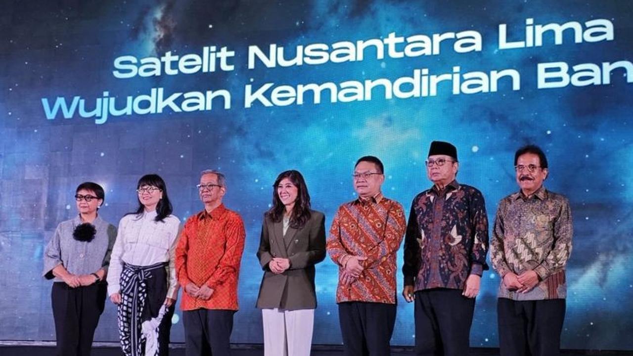 Satelit Nusantara Lima Resmi Beroperasi, Percepat Pemerataan Internet di Indonesia