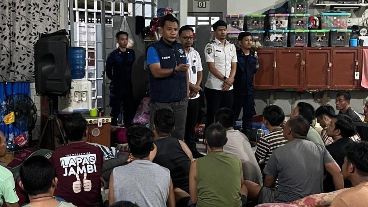 Penggeledahan Lapas Jambi: 15 HP Disita, Tes Urine Massal Menanti Petugas dan WBP