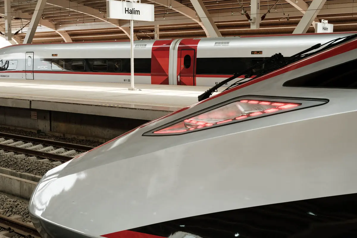 Tampilan Kereta Cepat 'Whoosh'