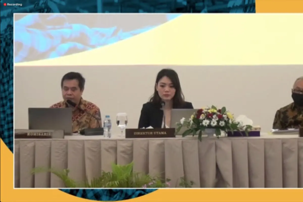 Paparan publik PT Sri Rejeki Isman Tbk (SRIL) pada Kamis, 21 Juli 2022 (Foto: tangkapan layar/Pipit I.R)