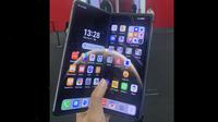 Huawei Mate X6 yang baru saja diperkenalkan untuk pasar global. (Liputan6.com/Natasha Khairunisa Amani)
