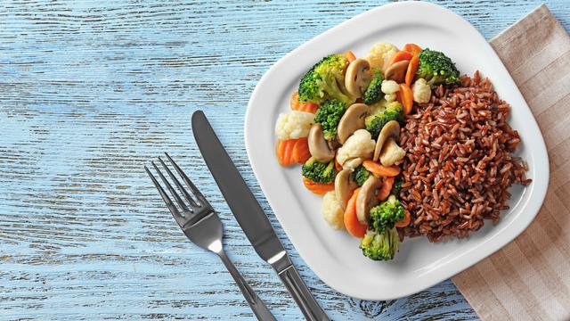 ilustrasi nasi cokelat/shutterstock