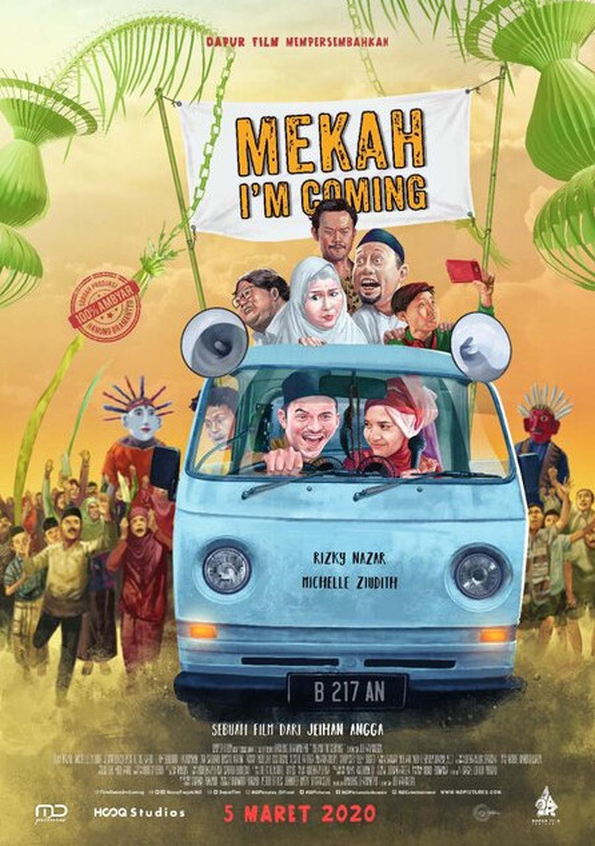 Poster Film Mekah I'm Coming