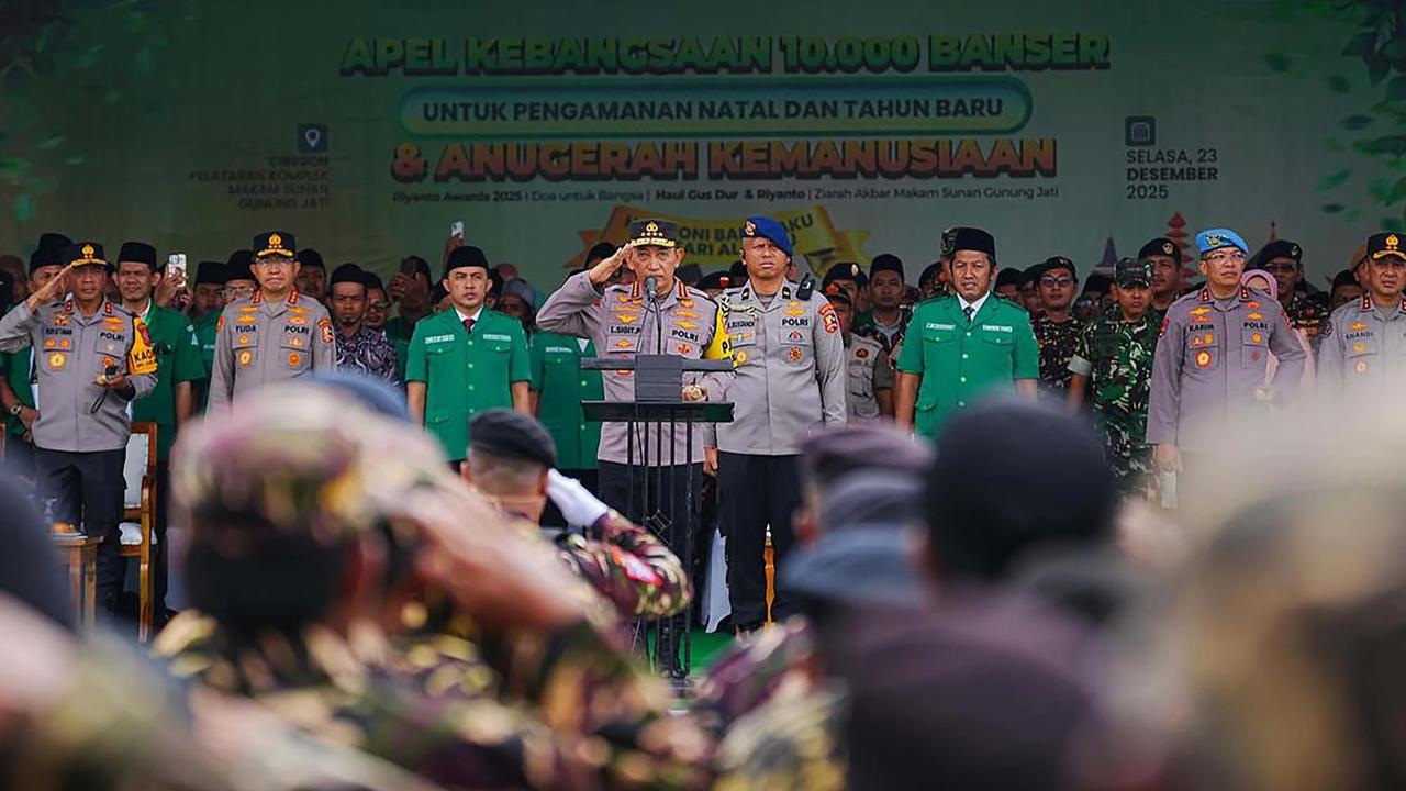 FOTO: Kapolri Ingatkan Risiko Cuaca Ekstrem Saat Pengamanan Akhir Tahun