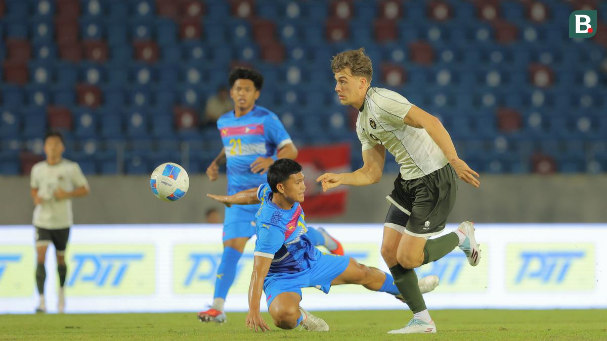 Babak Pertama Filipina Vs Timnas Indonesia U-22 di SEA Games 2025: Garuda Muda Tertinggal Gara-gara Lengah