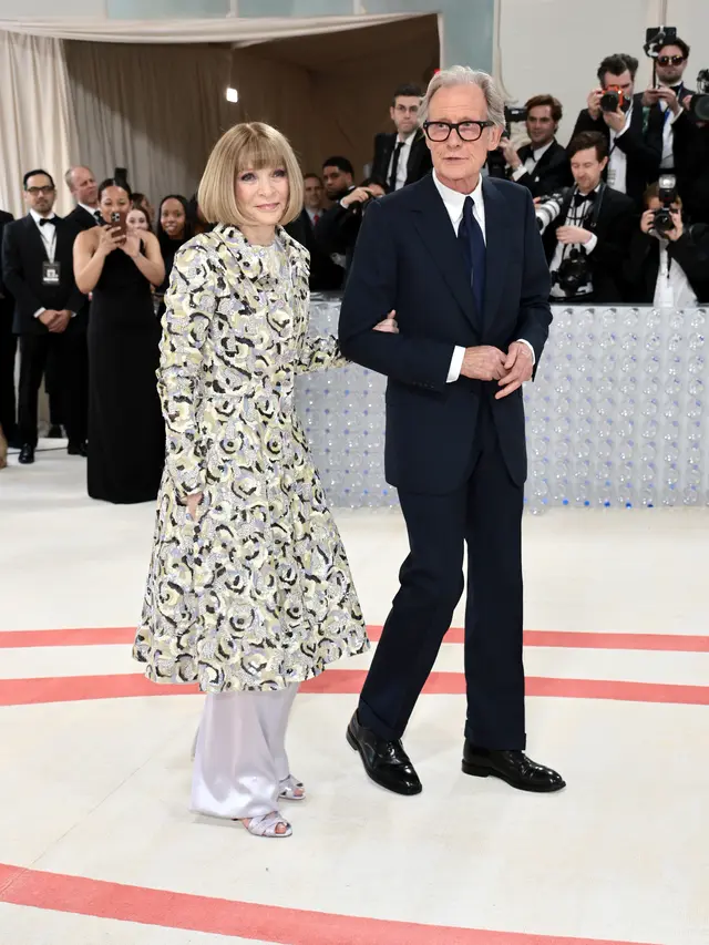 Anna Wintour dan Bill Nighy