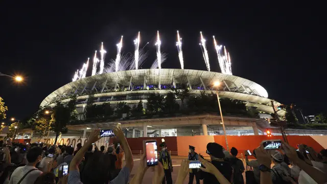 FOTO: Kemeriahan Upacara Penutupan Olimpiade Tokyo 2020