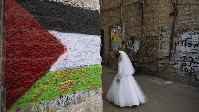 Suasana Perayaan Hari Libur Yahudi di Jerusalem