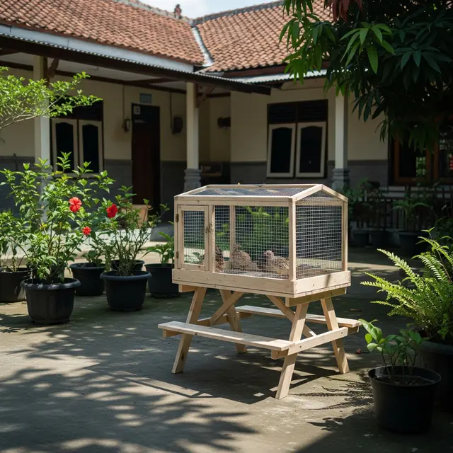 9 Ide Kandang Puyuh Mini di Rumah Rapat, Desain Efisien dan Tetap Rapi