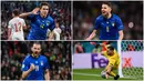 Timnas Italia berhasil melaju ke babak final Euro 2020 (Euro 2021) usai membungkam Spanyol lewat adu penalti. Berikut lima pemain yang tampil apik di laga tersebut.