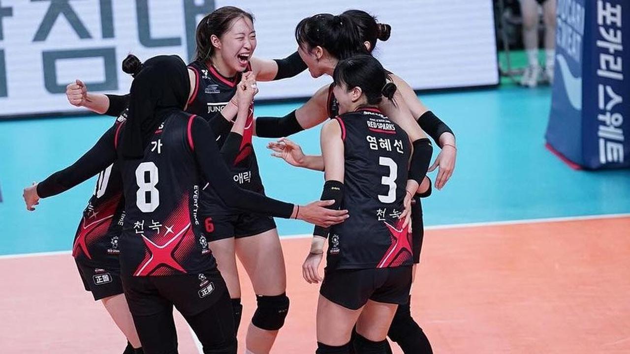 Jadwal Lengkap Daejeon Red Sparks di Korean V-League 2024/2025: Yuk, Dukung Megawati Hangestri!