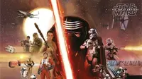 Desain promo film Star Wars: The Force Awakens. (Ace Showbiz)