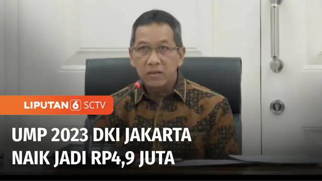 Pemerintah Provinsi DKI Jakarta akan menaikkan UMP pada 2023, sebesar 5,6 persen. UMP DKI Jakarta tahun depan, akan berada di angka Rp 4.900.798.