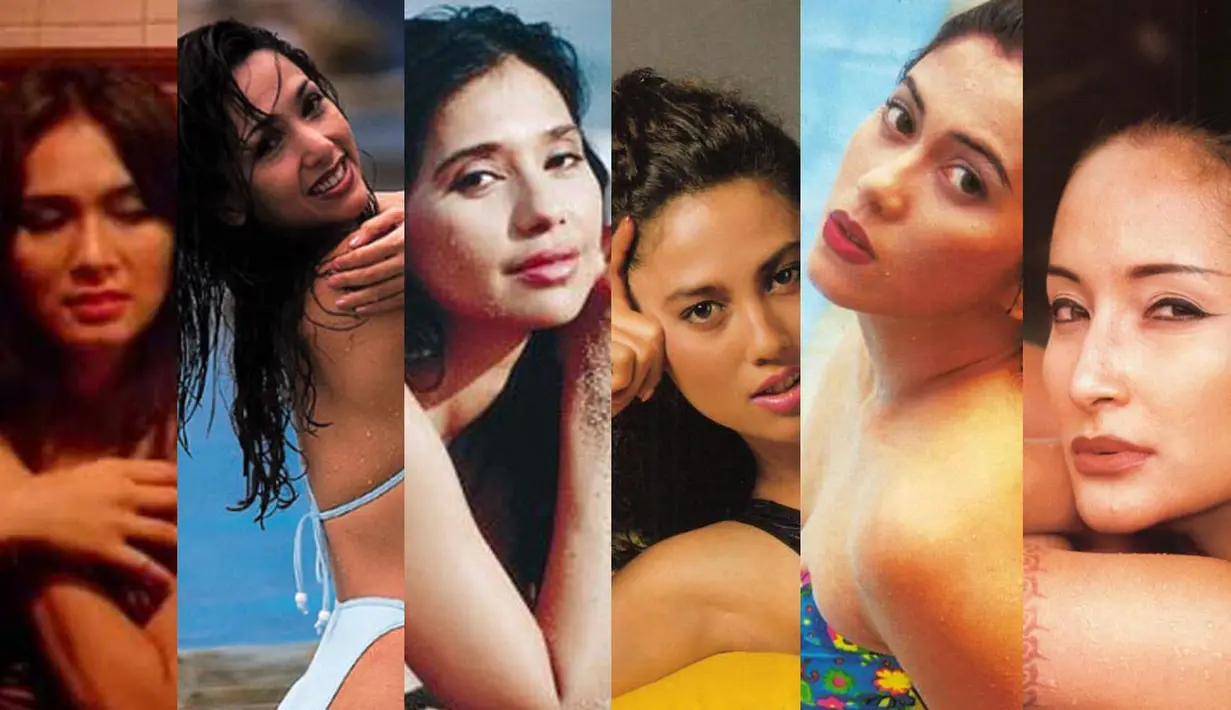 6 artis cantik ini pada masanya adalah simbol seks film Indonesia. (Istimewa)