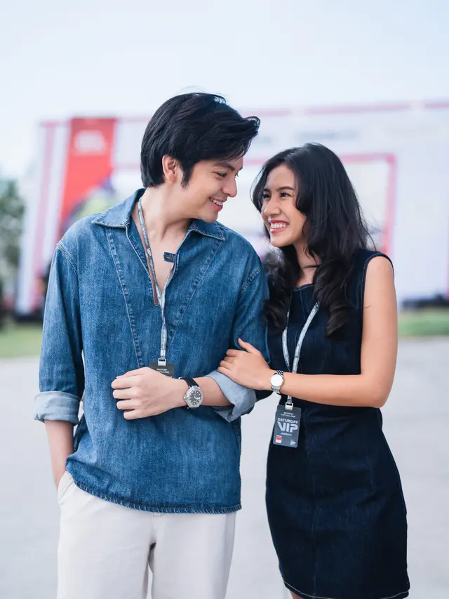 Adu Gaya Race Date ala Pasutri Angga Yunanda-Shenina Cinnamon dan Al Ghazali-Alyssa Daguise